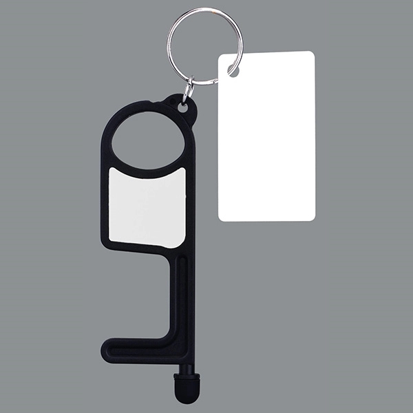 PPE No-Touch Door/Bottle Opener w/ Card Key Chain - Image 6