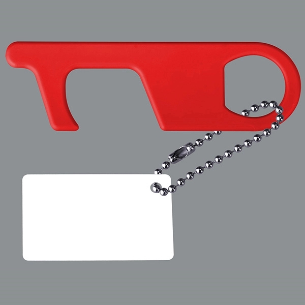 PPE Door Opener Closer No-Touch Tool w/ Card Key Chain - Image 7