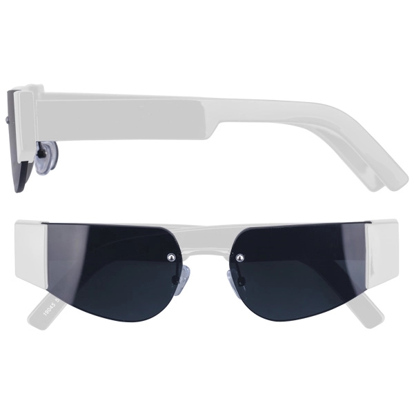 Frameless Classic Sunglasses - Image 5