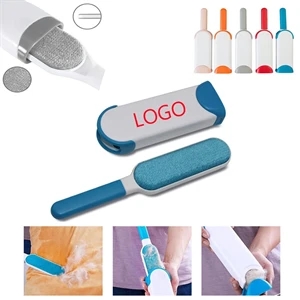 Lint Brush with Self-Cleaning Base 