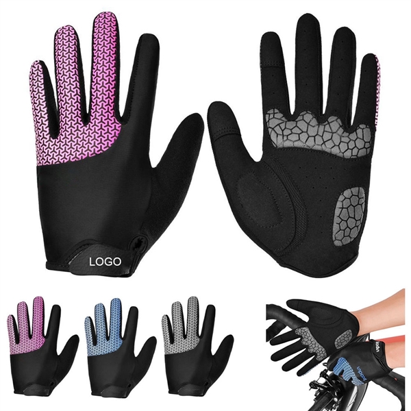 Non-Slip Gel Padded Gloves - Image 1
