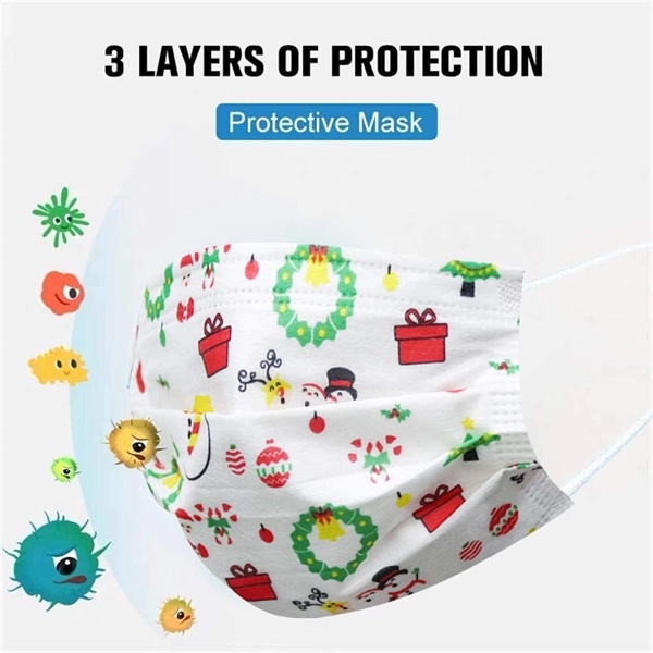 Disposable Christmas Face Mask - Image 4