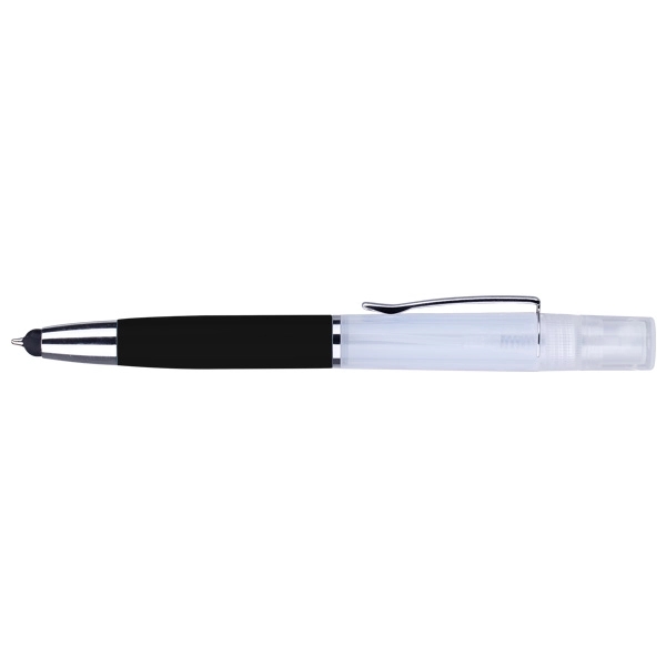 PPE No Touch Stylus Ballpoint Pen w/ Mini Spray Bottle - Image 4