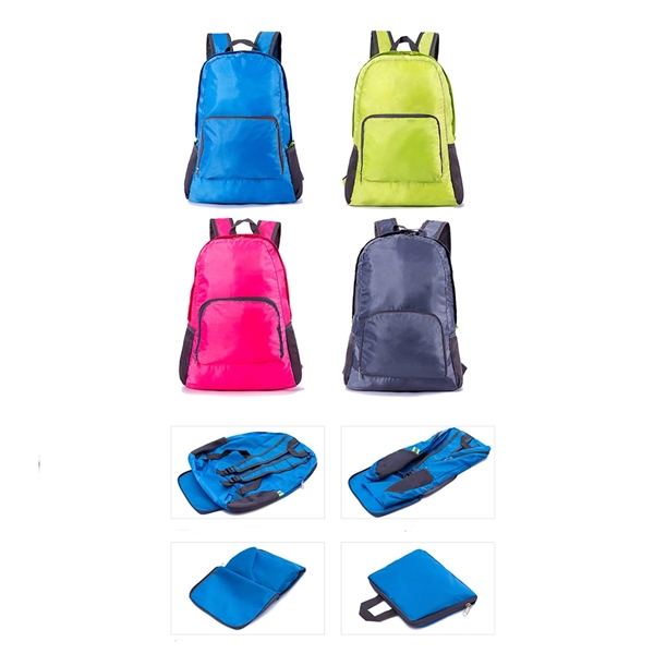 Travel Sports Foldable Backpack Shoulder Bag