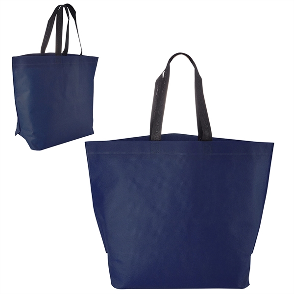 Two-Tone Heat Sealed Non-Woven Tote - Image 11