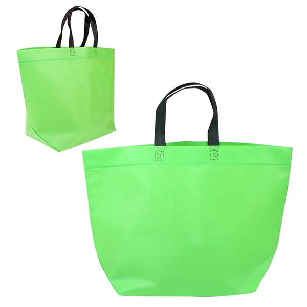 Two-Tone Heat Sealed Non-Woven Tote - Image 13