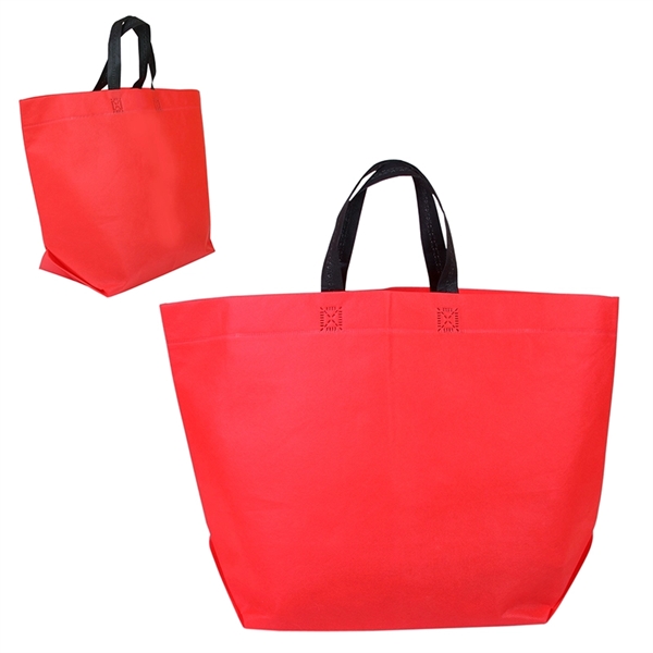 Two-Tone Heat Sealed Non-Woven Tote - Image 16
