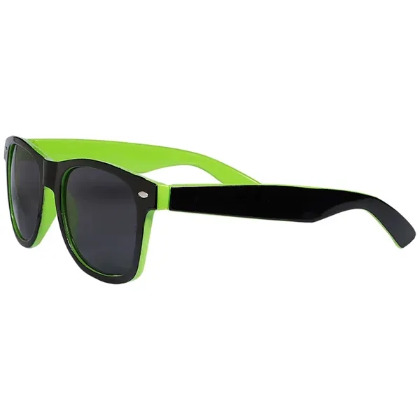 Two-Tone Glossy Sunglasses - Image 12