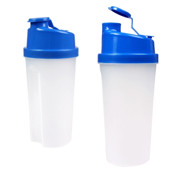 20 oz. Plastic Fitness Shaker with Measurements - Image 6