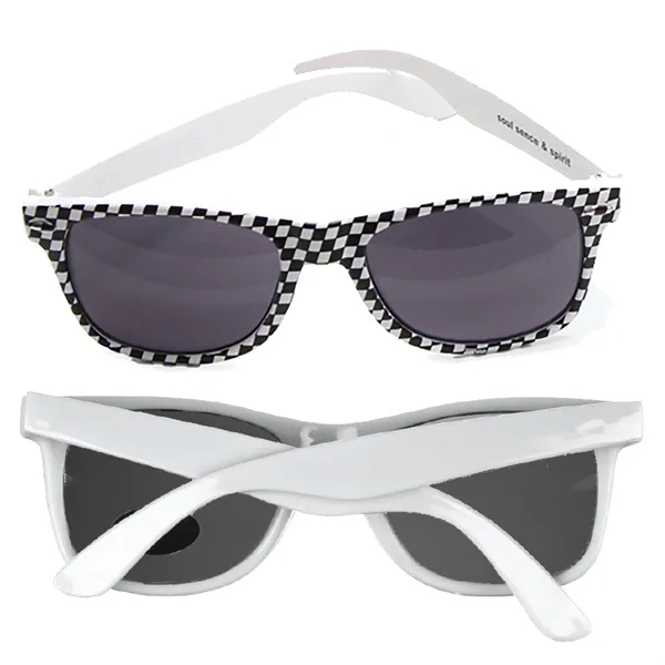 Checkered Sunglasses - Image 3