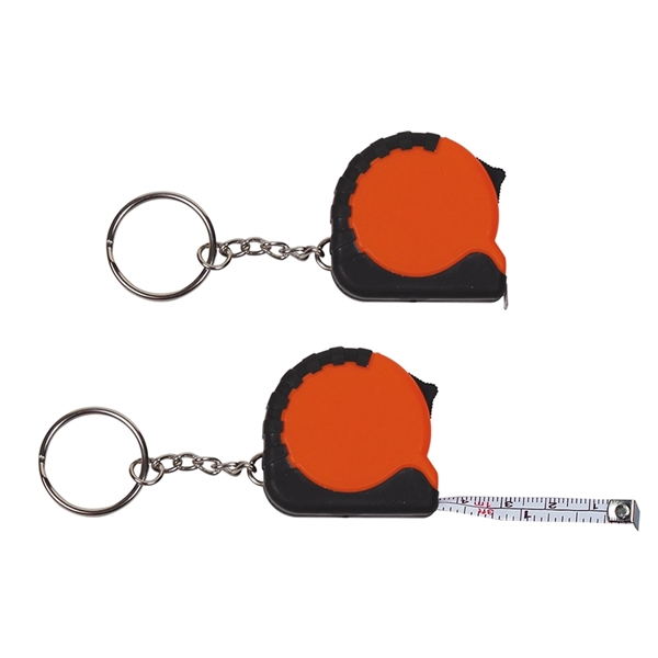 3.25 Ft. Mini Grip Tape Measure Key Chain - Image 9