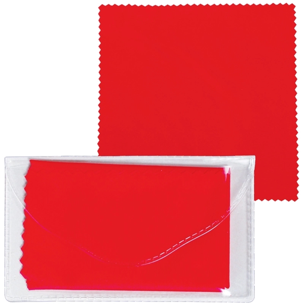 Microfiber Cleaner Cloth in Pouch - Image 11