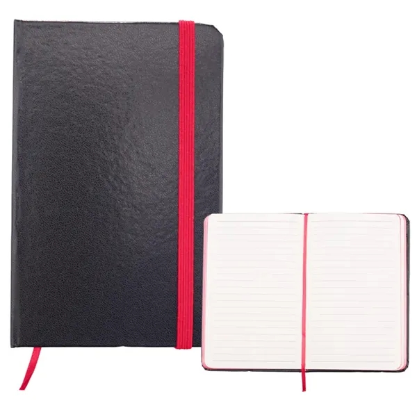 Two-Tone Comfort Touch Bound Journal - 3" x 6" - Image 7