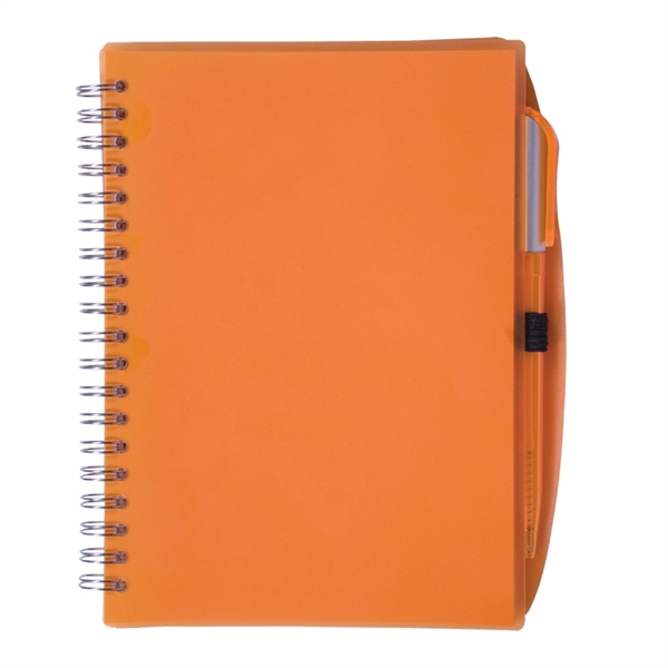 Spiral Notebook with Pen - Image 11