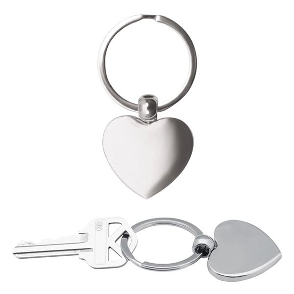 Heart Metal Key Chain - Image 3
