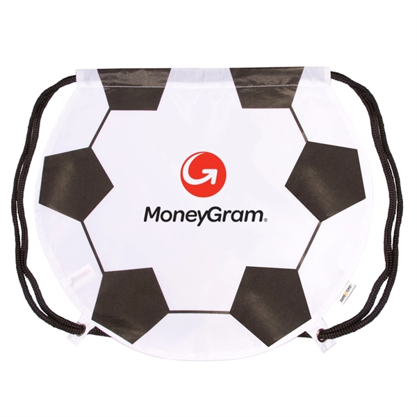 GameTime!® Soccer Drawstring Backpack - Image 3