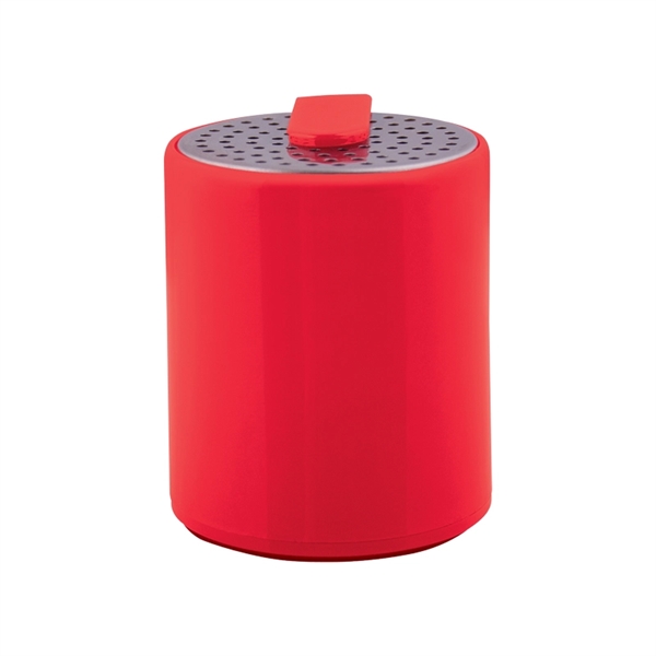 Round Plastic Mini Wireless Speaker - Image 2
