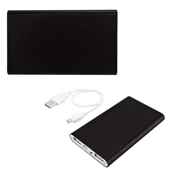Slim Duo USB Aluminum Power Bank Charger - UL Certified - Image 5