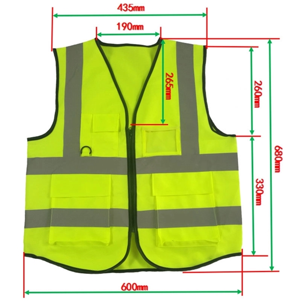 Reflective Safety Vest     - Image 3