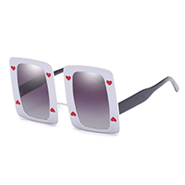 Full Frame Sunglasses w/ Rectangle Lens - Image 5