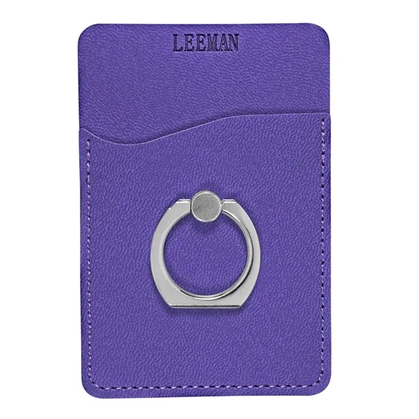 Tuscany™ Card Holder with Metal Ring Phone Stand - Image 26