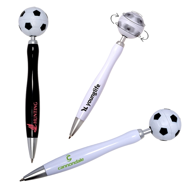 Soccer Spinner Ball Pen - Image 1