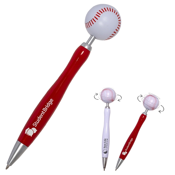 Baseball Spinner Ball Pen - Image 1