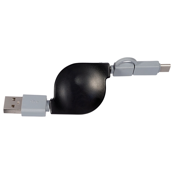 Retractable 3-in-1 Charging Cable - Image 5