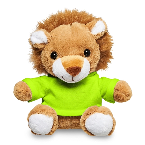7" Plush Lion with T-Shirt - Image 16