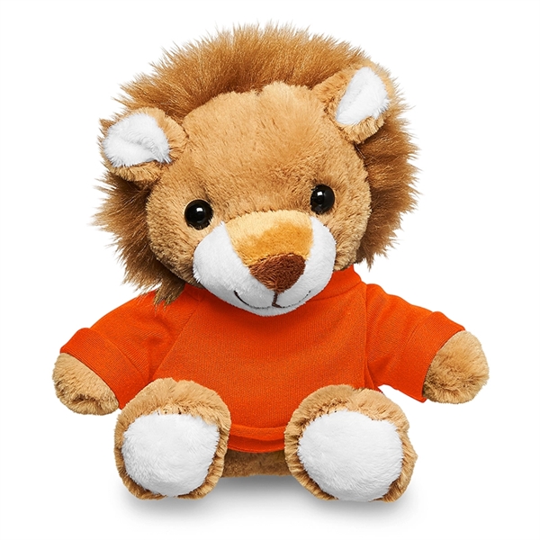 7" Plush Lion with T-Shirt - Image 17