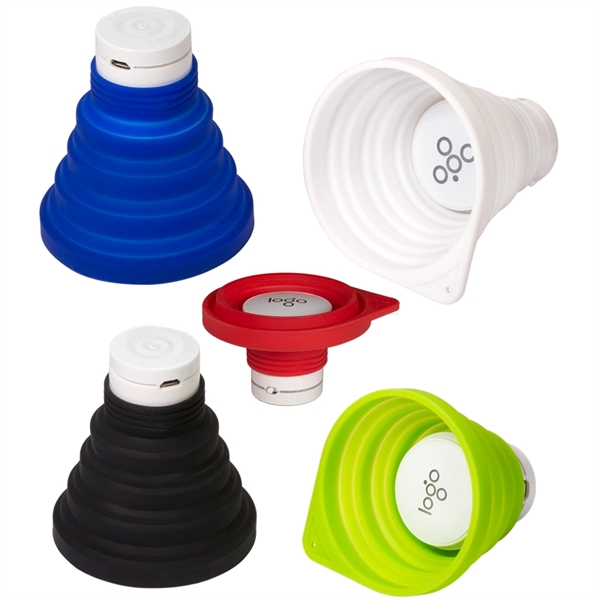 Collapsible Cone Wireless Speaker - Image 1