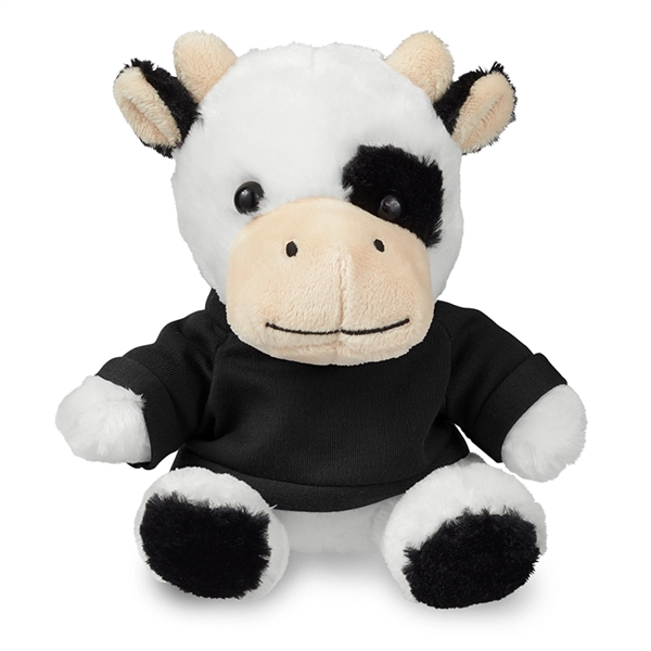 7" Plush Cow with T-Shirt - Image 13