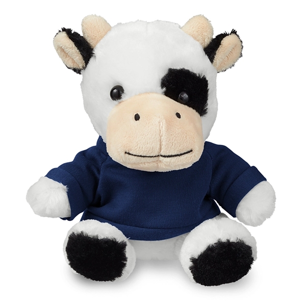 7" Plush Cow with T-Shirt - Image 14