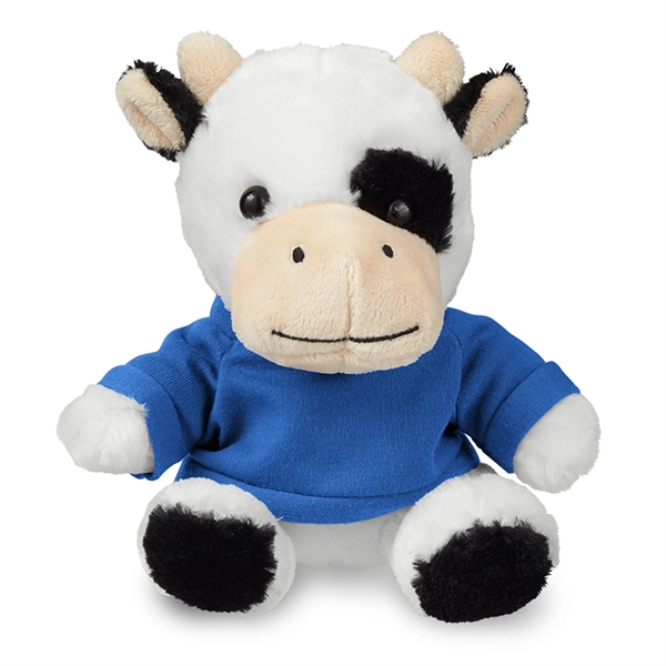 7" Plush Cow with T-Shirt - Image 15