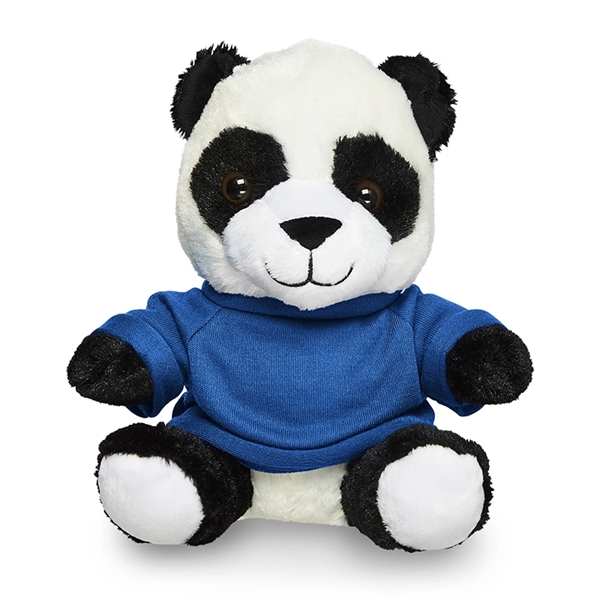 7" Plush Panda with T-Shirt - Image 12
