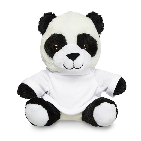 7" Plush Panda with T-Shirt - Image 18