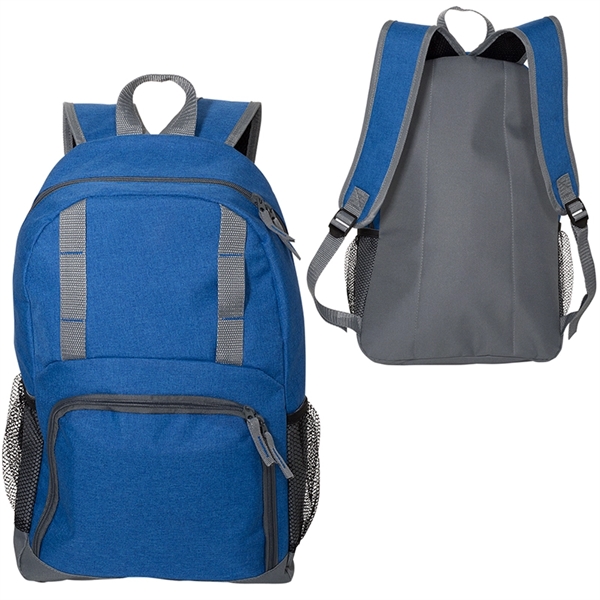 Simple Snow Canvas Backpack - Image 2