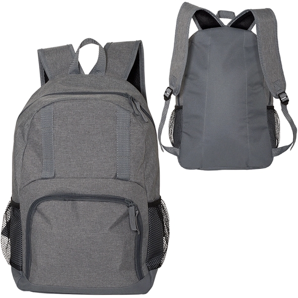 Simple Snow Canvas Backpack - Image 3