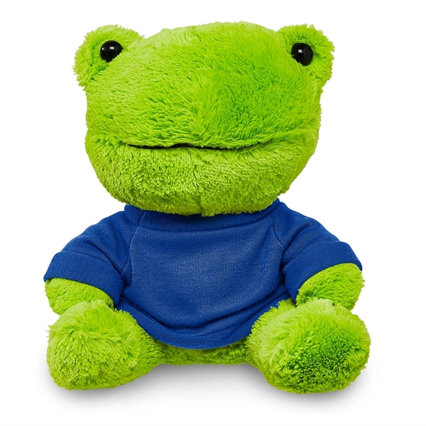 7" Plush Frog with T-Shirt - Image 15
