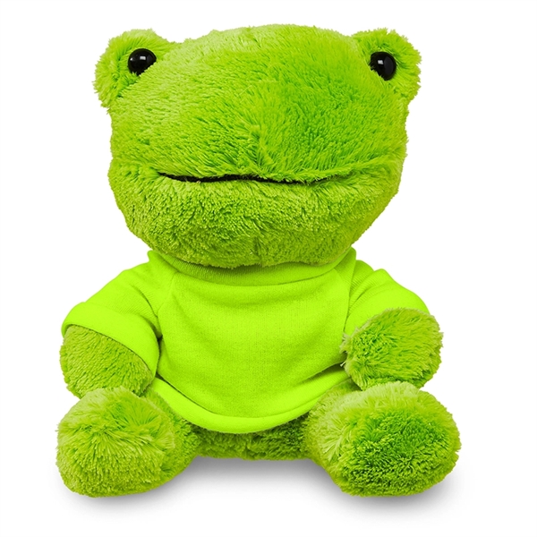 7" Plush Frog with T-Shirt - Image 16