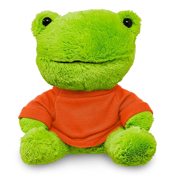 7" Plush Frog with T-Shirt - Image 17