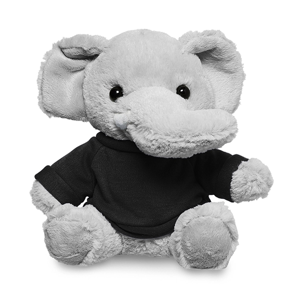 7" Plush Elephant with T-Shirt - Image 13