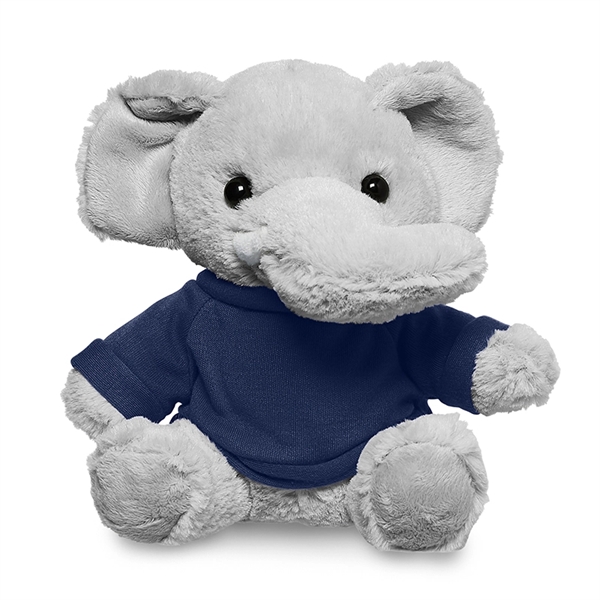 7" Plush Elephant with T-Shirt - Image 14