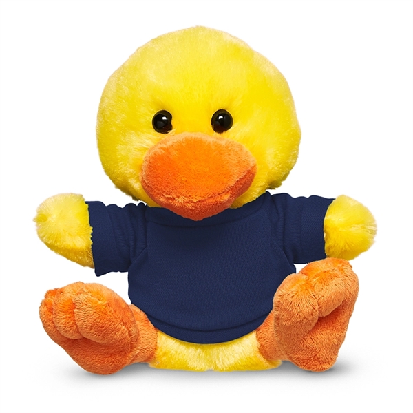 7" Plush Duck with T-Shirt - Image 14