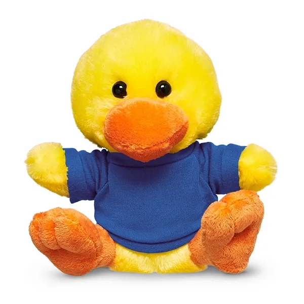 7" Plush Duck with T-Shirt - Image 15