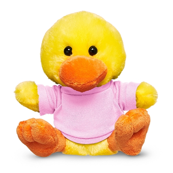 7" Plush Duck with T-Shirt - Image 18