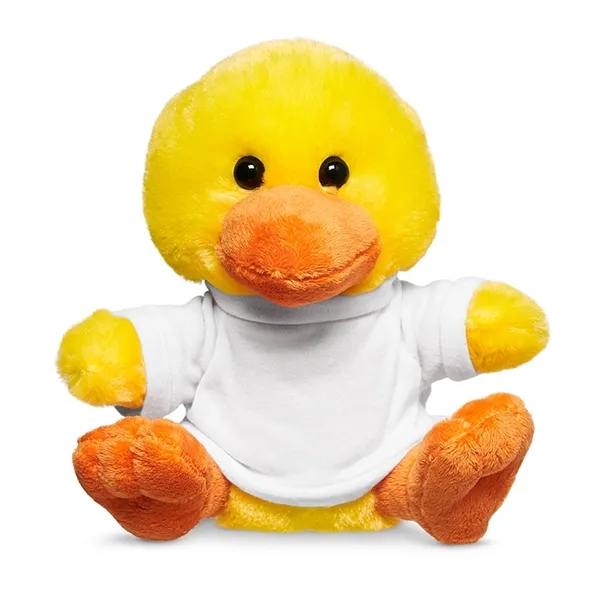 7" Plush Duck with T-Shirt - Image 21