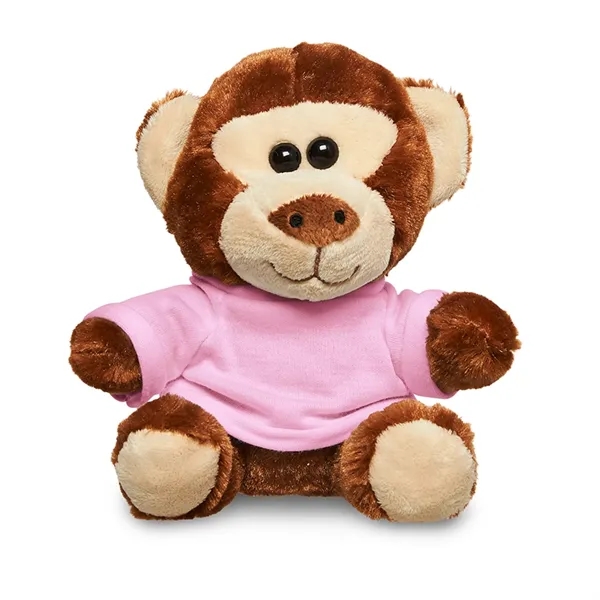 7" Plush Monkey with T-Shirt - Image 18
