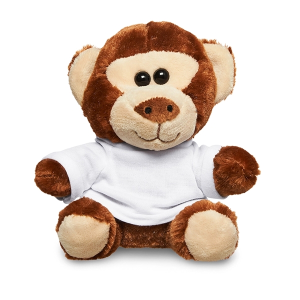 7" Plush Monkey with T-Shirt - Image 21