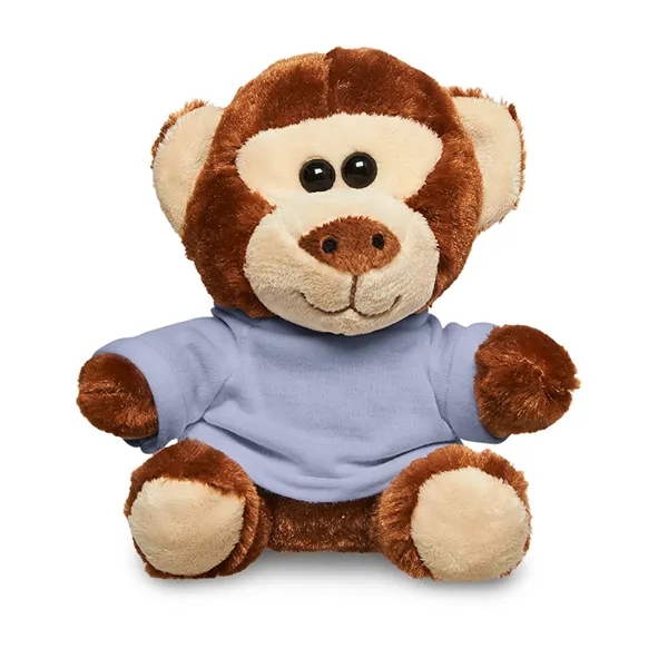7" Plush Monkey with T-Shirt - Image 22